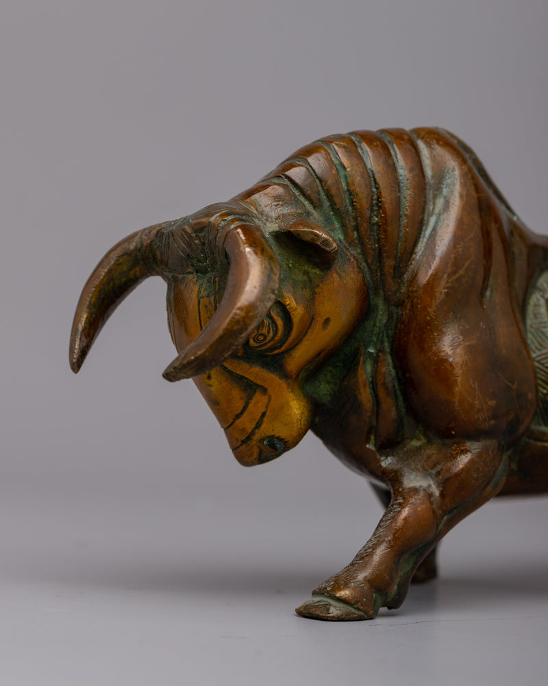 Brass Bull Statue | A Treasure for Animal Lovers