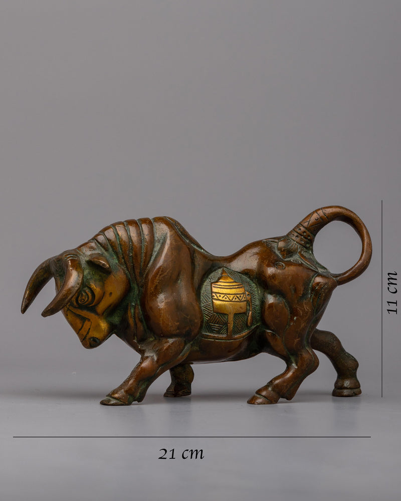 Brass Bull Statue | A Treasure for Animal Lovers