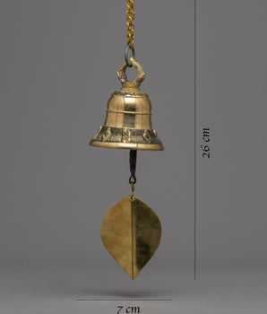 Hanging Bell Brass | Serene Sound for Calm and Peaceful Moments