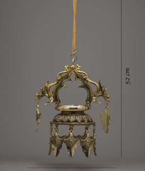 Hanging Oil Lamp | Luxurious Purityf or Holy Light Presentations