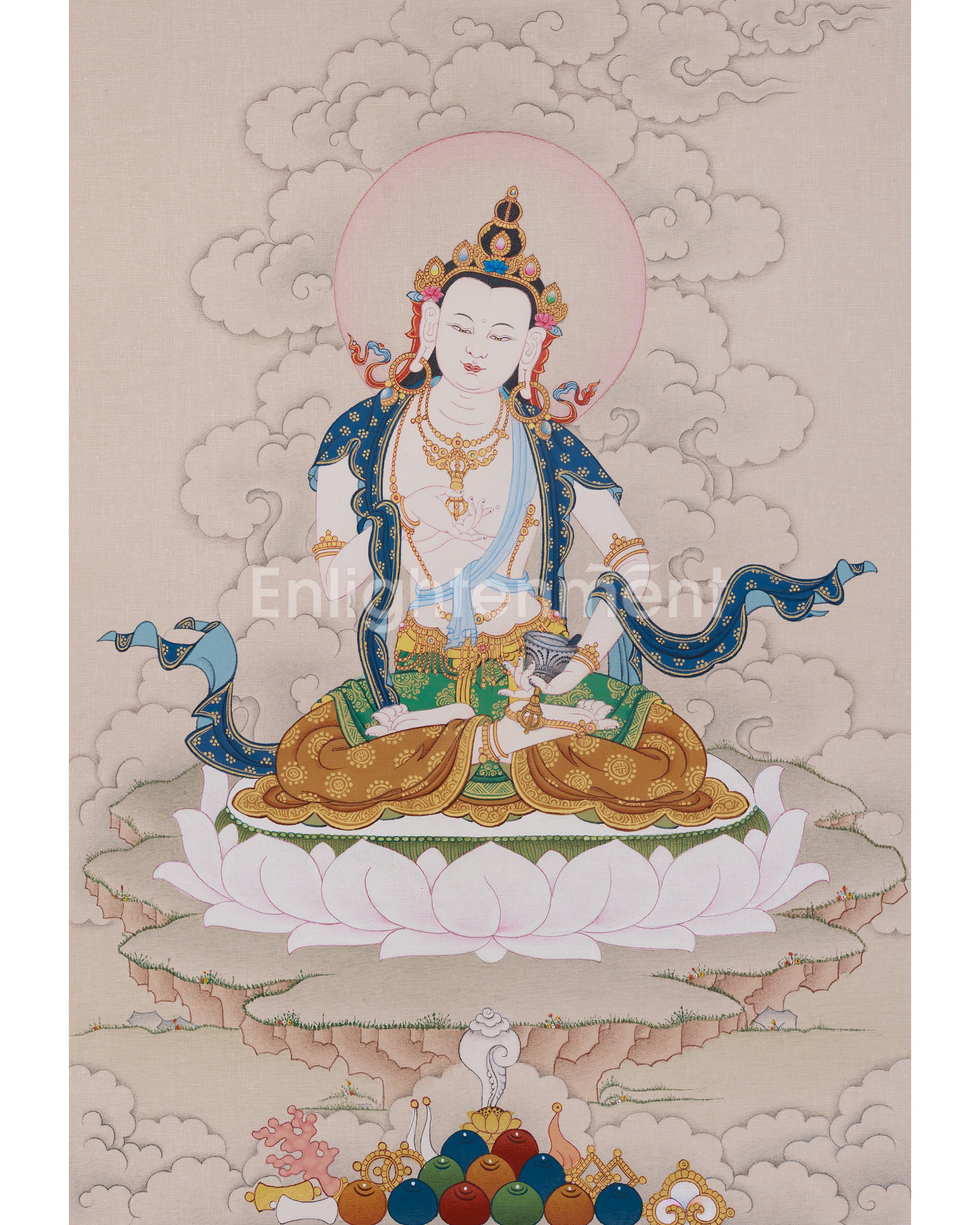 Vajrayana Vajrasattva Art 
