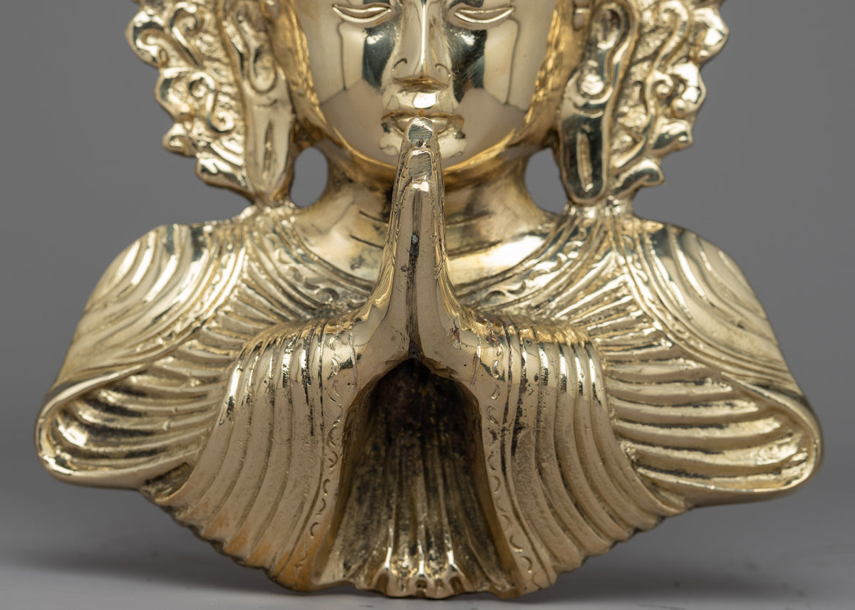 Buddha Head Statue Large | Peaceful Meditation Decor for Home or Garden