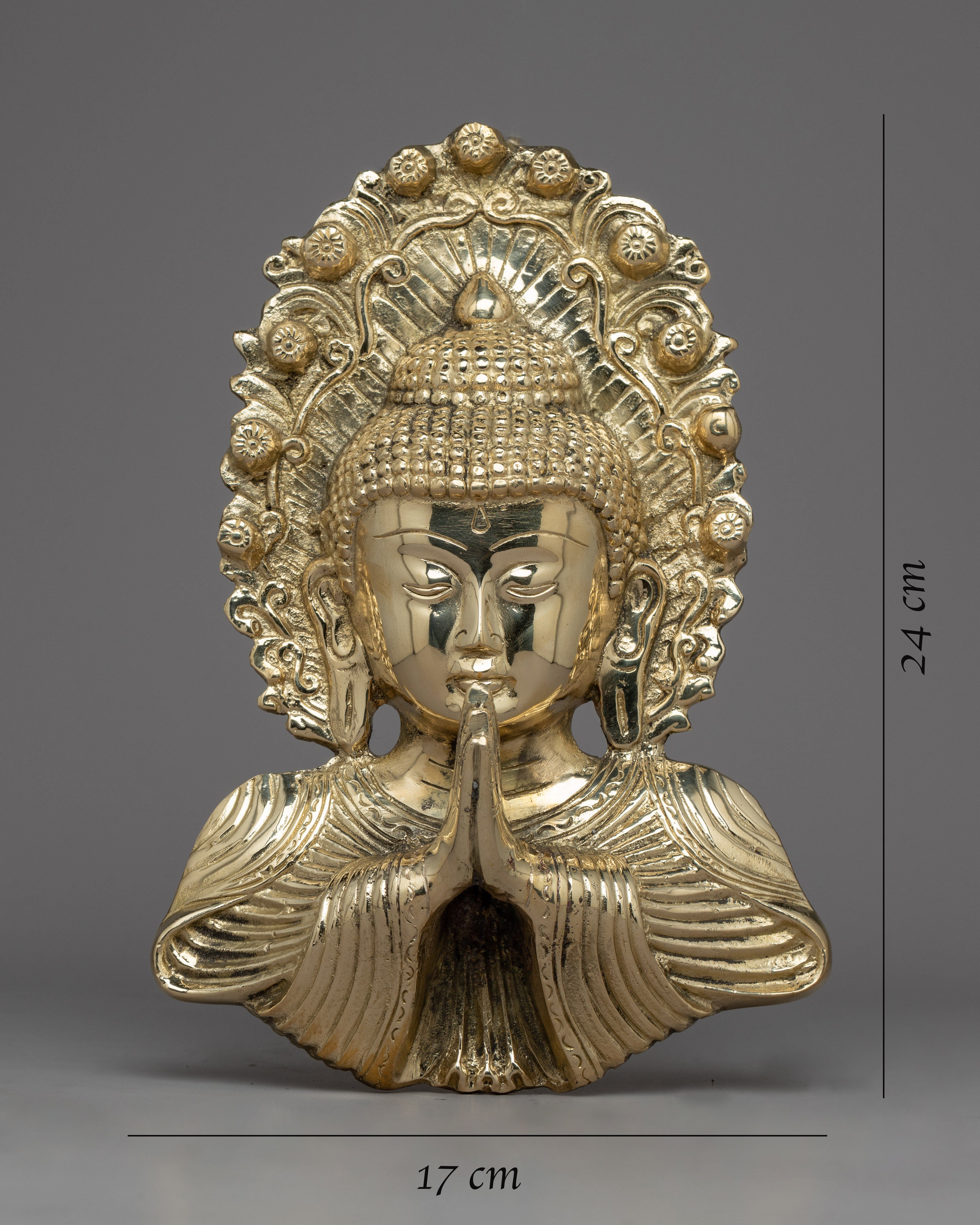 Buddha Head Statue Large | Peaceful Meditation Decor for Home or Garden