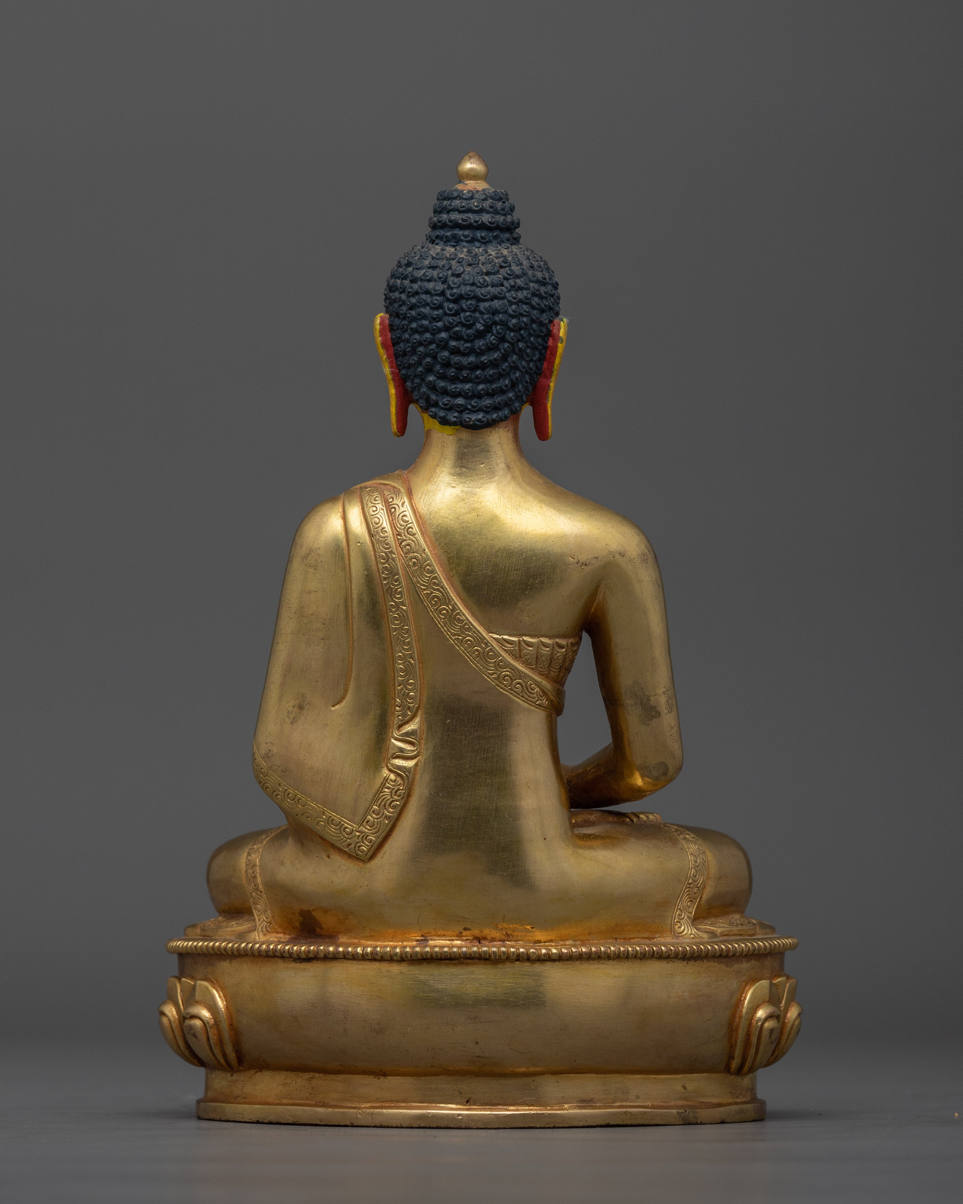 Amitabha Buddha the Great Saviour Buddha Figurine | Handmade Divine Buddhist Sculpture