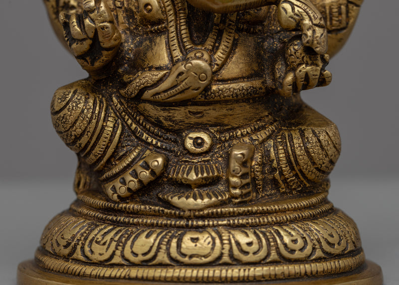 Ganesh Divine Statue | Spiritual Hindu Deity Sculpture for Blessings & Prosperity