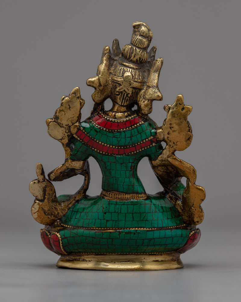 Sacred Arya Tara Statue | Beautifully Crafted Buddhist Deity of Enlightenment