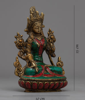 Sita Tara Statue | Spiritual Guardian for Peace, Wisdom & Prosperity