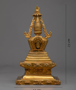 Buddhist Tibetan Stupa | acred Buddhist Decorative Piece