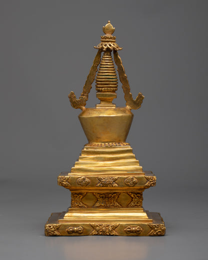 Buddhist Tibetan Stupa | acred Buddhist Decorative Piece