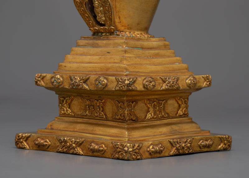 Buddhist Tibetan Stupa | acred Buddhist Decorative Piece