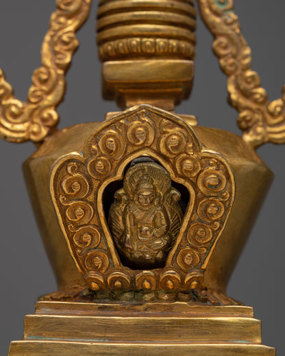 Buddhist Tibetan Stupa | acred Buddhist Decorative Piece