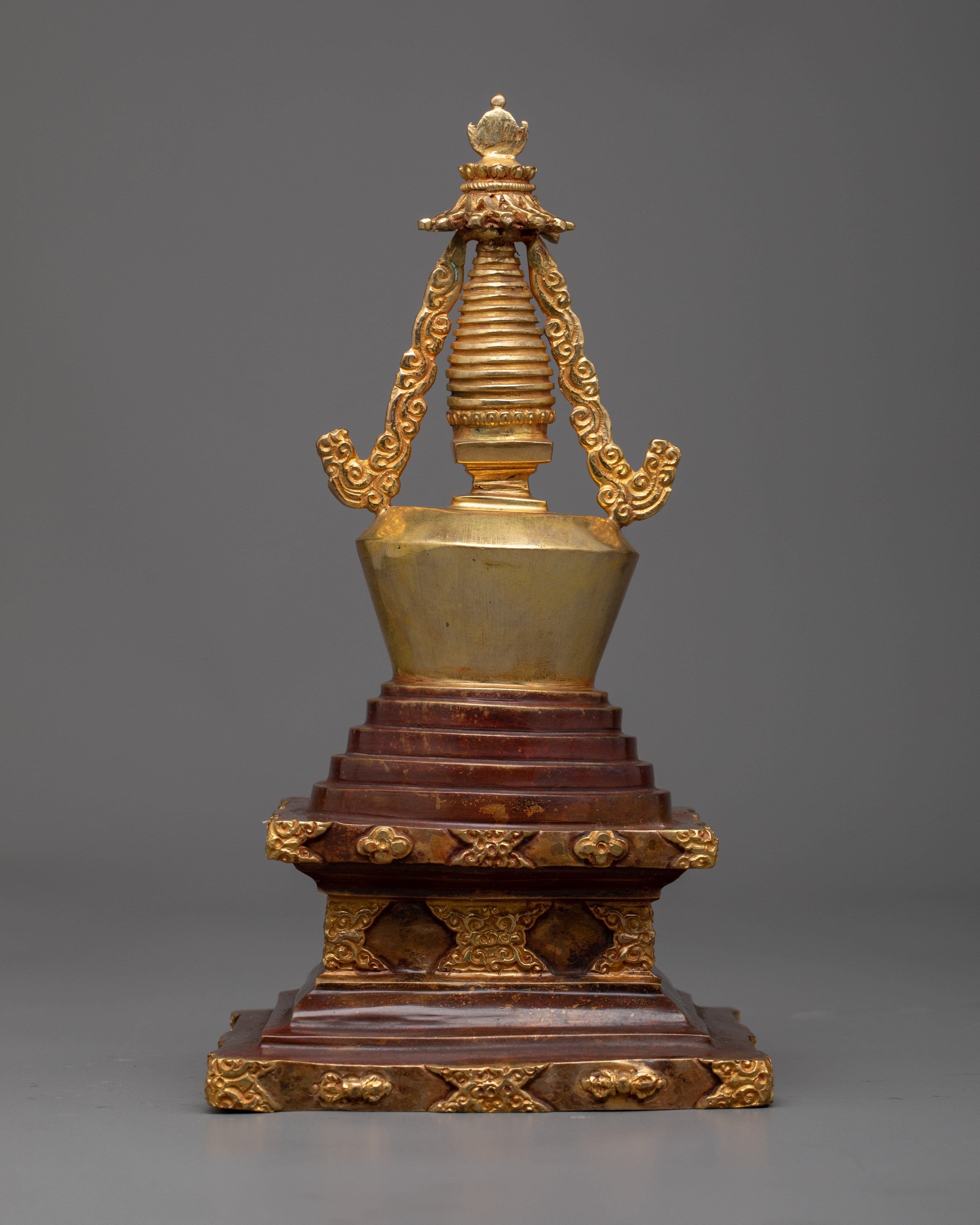 Buddhist Shrine Stupa | Traditional Handcrafted Buddhist Spiritual Art