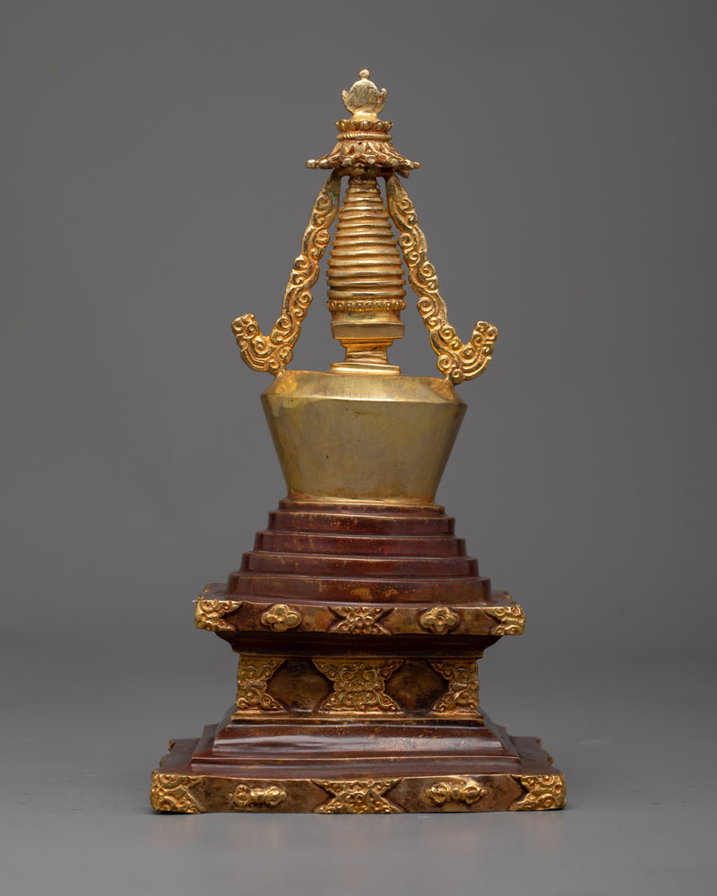 Buddhist Shrine Stupa | Traditional Handcrafted Buddhist Spiritual Art