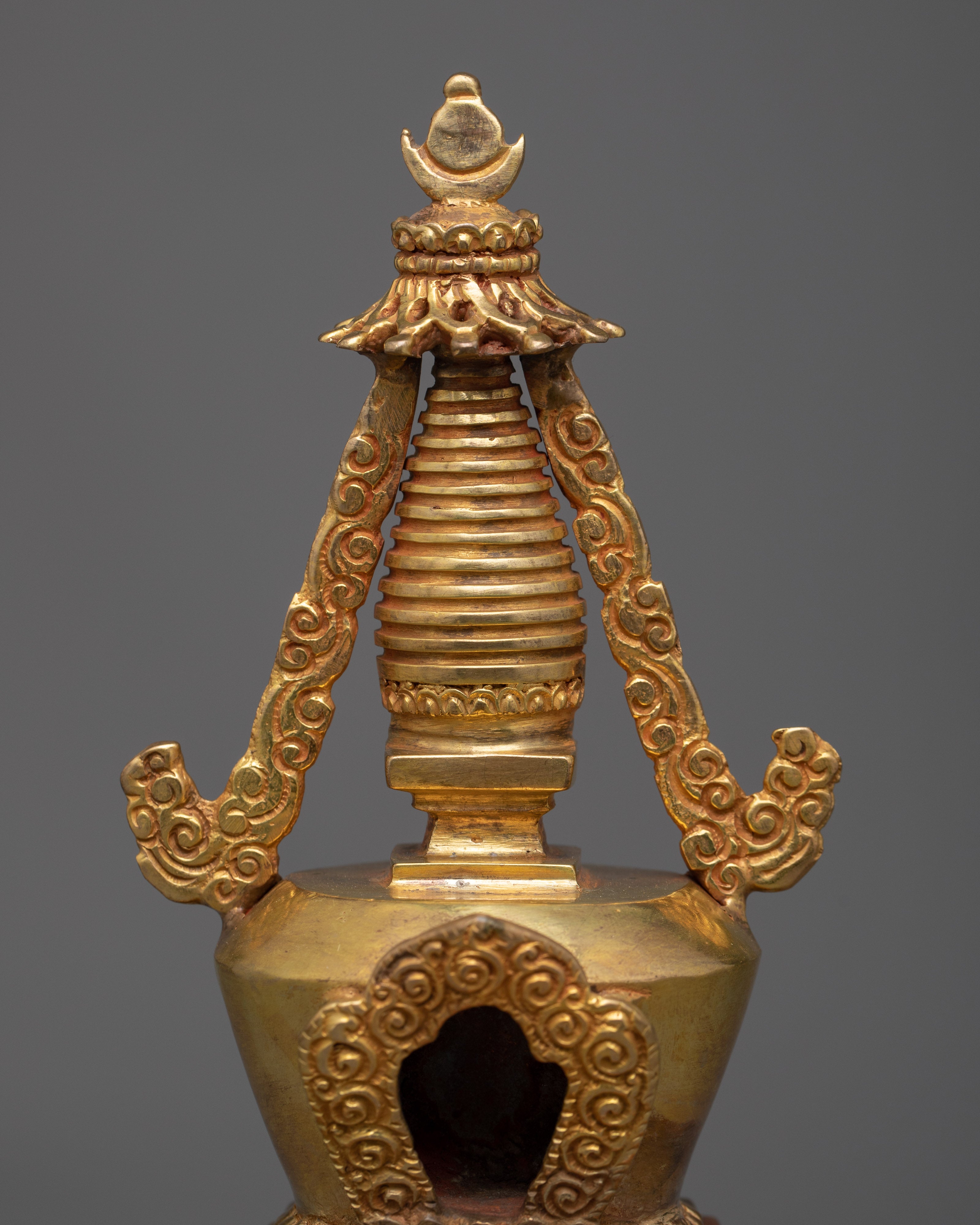 Buddha Stupa Statue | Traditional Handcrafted Spiritual Art