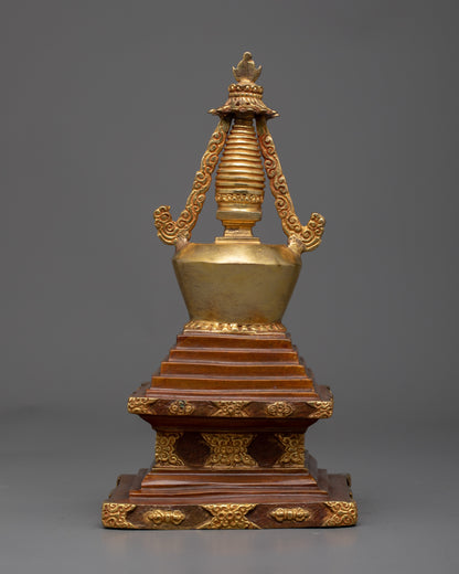 Buddha Stupa Statue | Traditional Handcrafted Spiritual Art