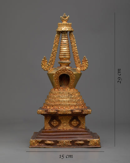 Buddhist Chorten Stupa | Unique Buddhist Spiritual Symbol