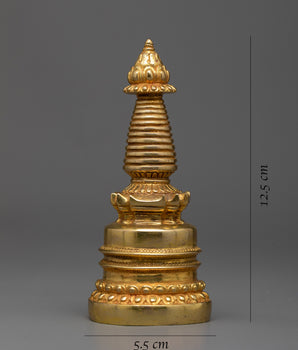 Exquisite Crafted Spiritual Stupa | Traditional Symbol of Mindfulness and Peace