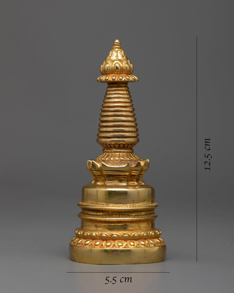 Exquisite Crafted Spiritual Stupa | Traditional Symbol of Mindfulness and Peace