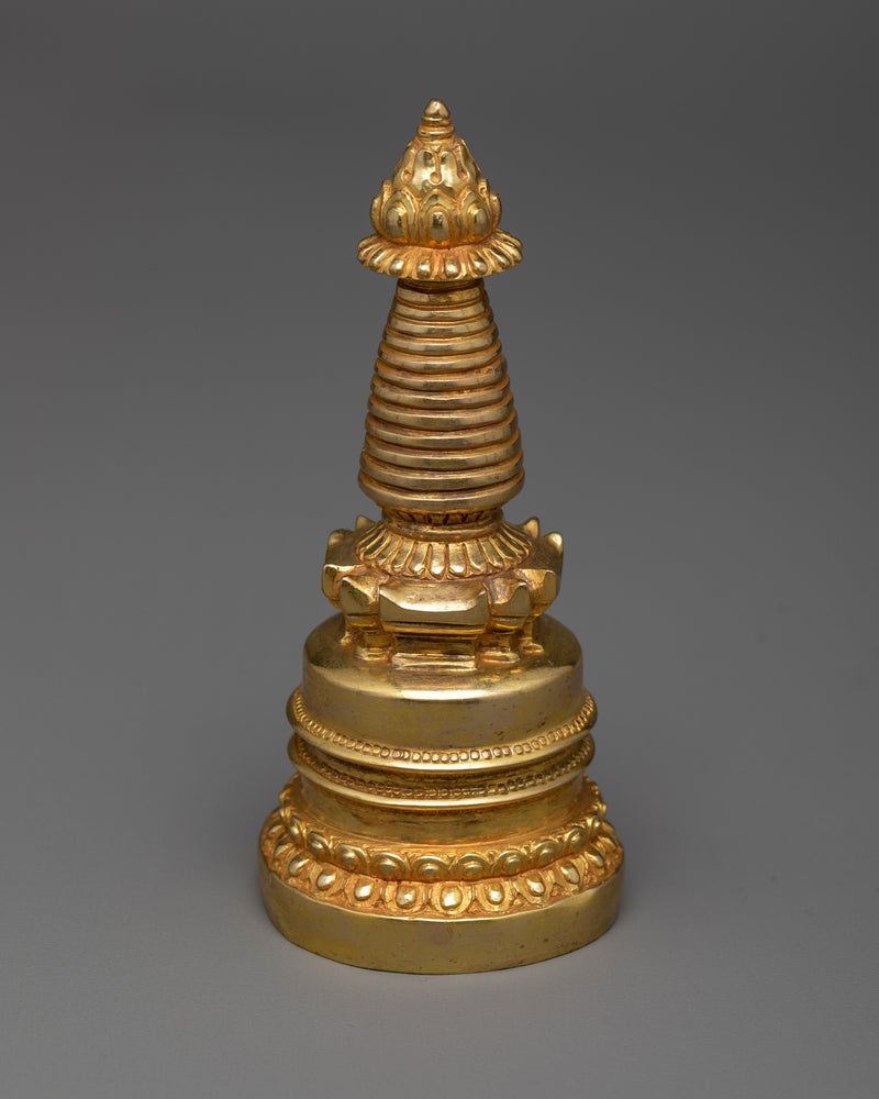 Exquisite Crafted Spiritual Stupa | Traditional Symbol of Mindfulness and Peace