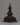 28"cm Tibetan Buddhist Stupa | Exquisite Handmade Oxidized Copper Pagoda Chaitya Statue