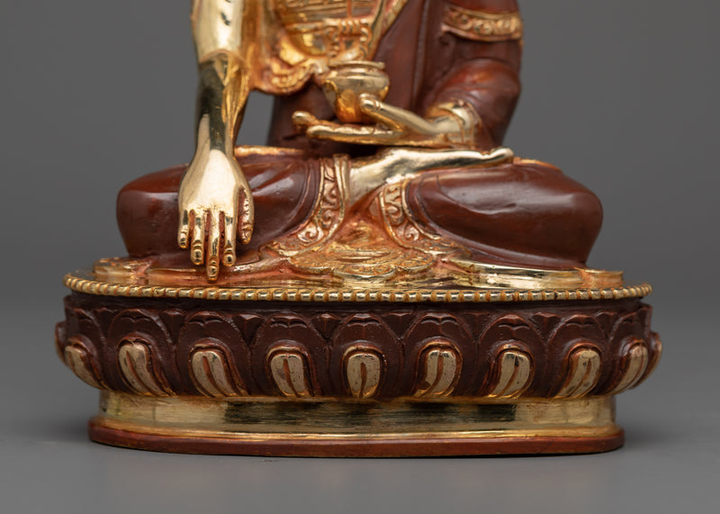 Hand-Sculpted Shakyamuni Buddha Statue | Handcrafted Meditation & Spiritual Decor