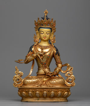 vajrasattva-copper-sculpture