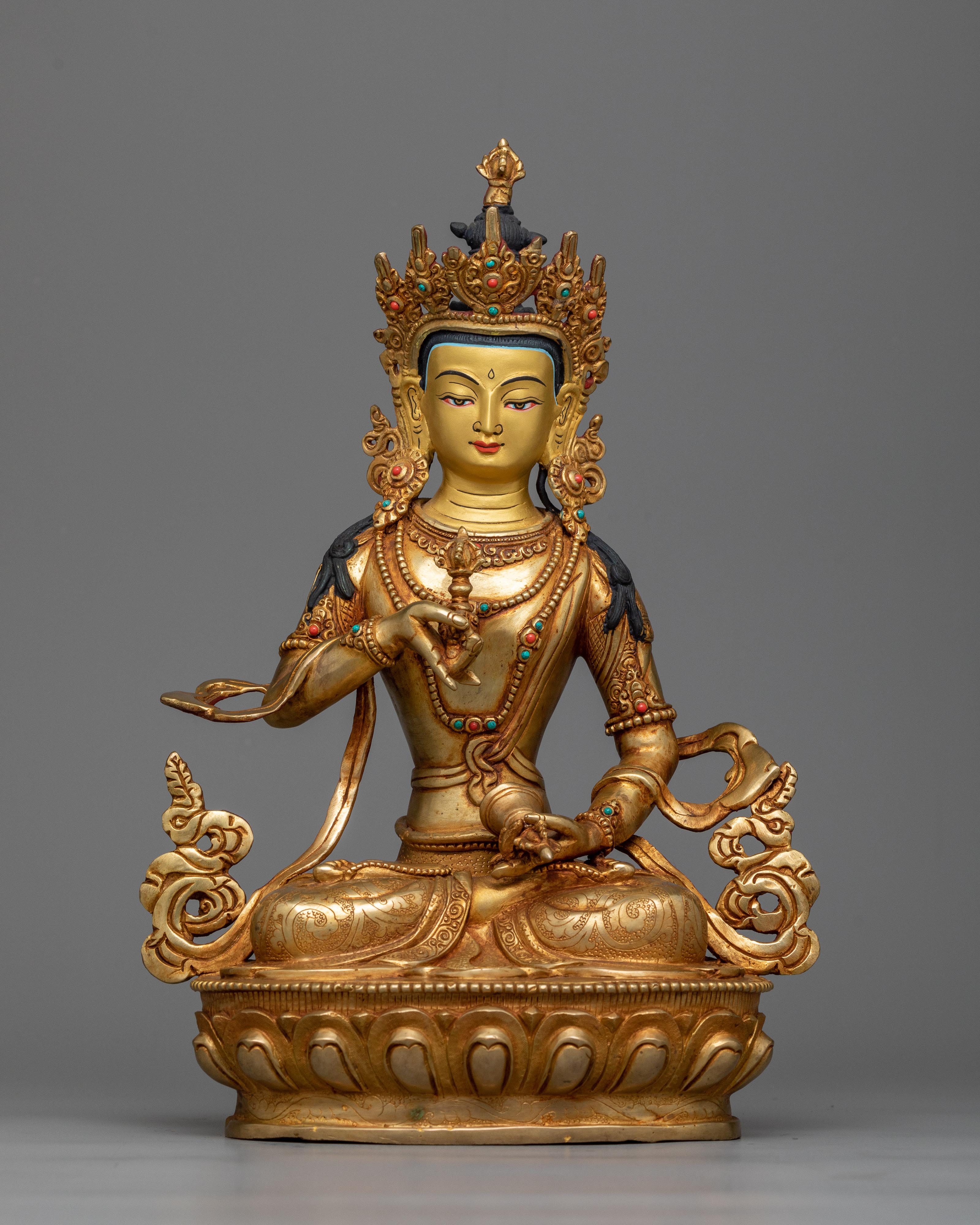 vajrasattva-copper-sculpture