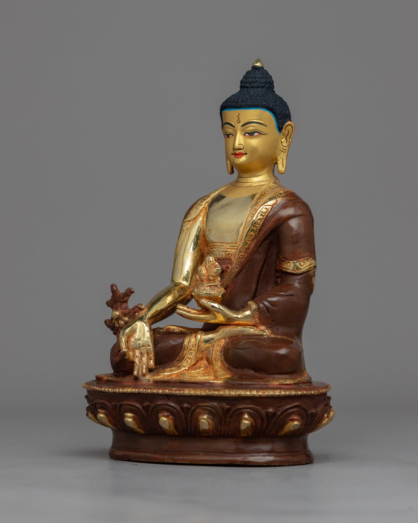 Bhaisajyaguru Medicine Buddha Statue | Tibetan Healing Buddha Artwork