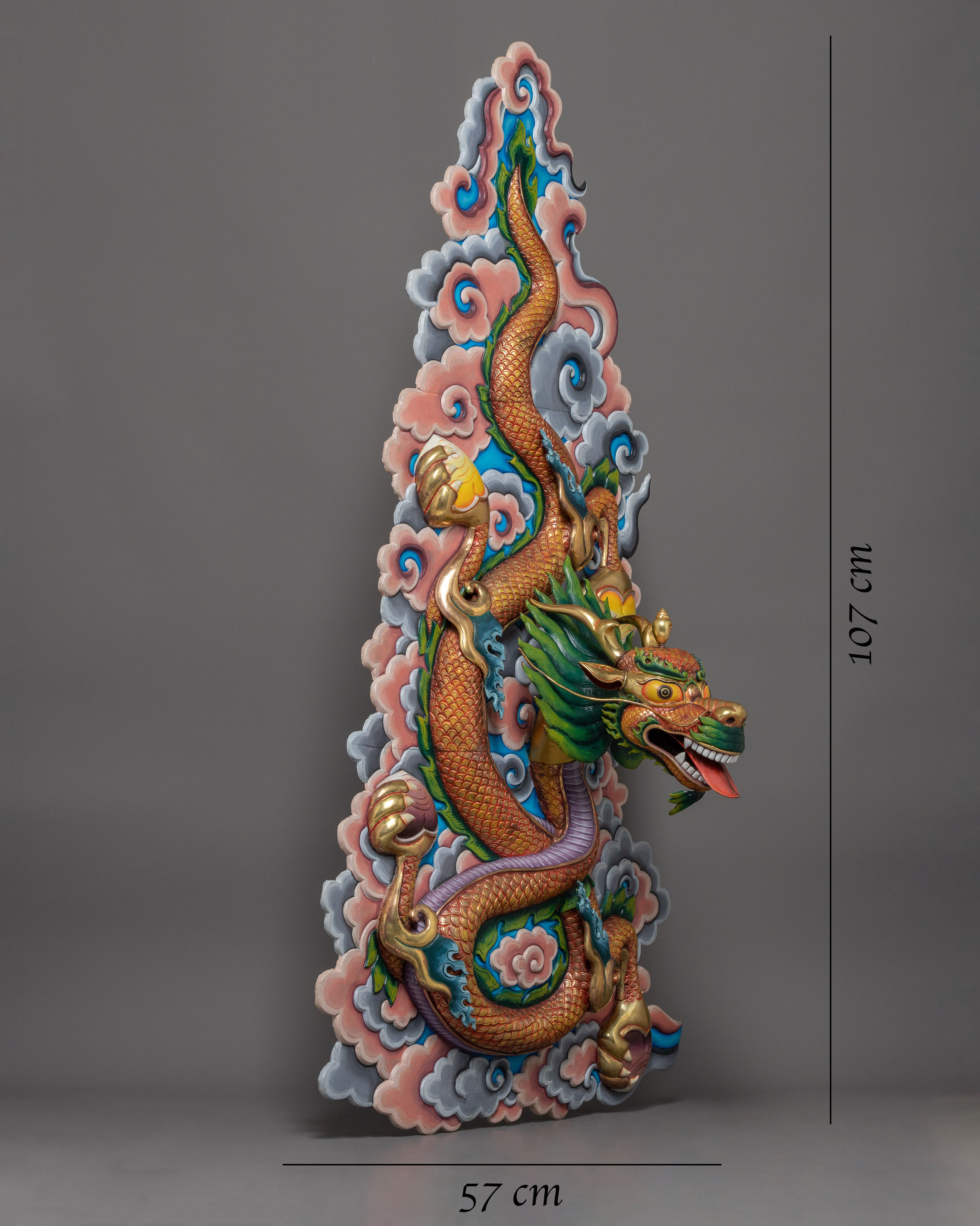 Dragon Wall Hanging | Handcrafted Decor Representing Mythical Beauty