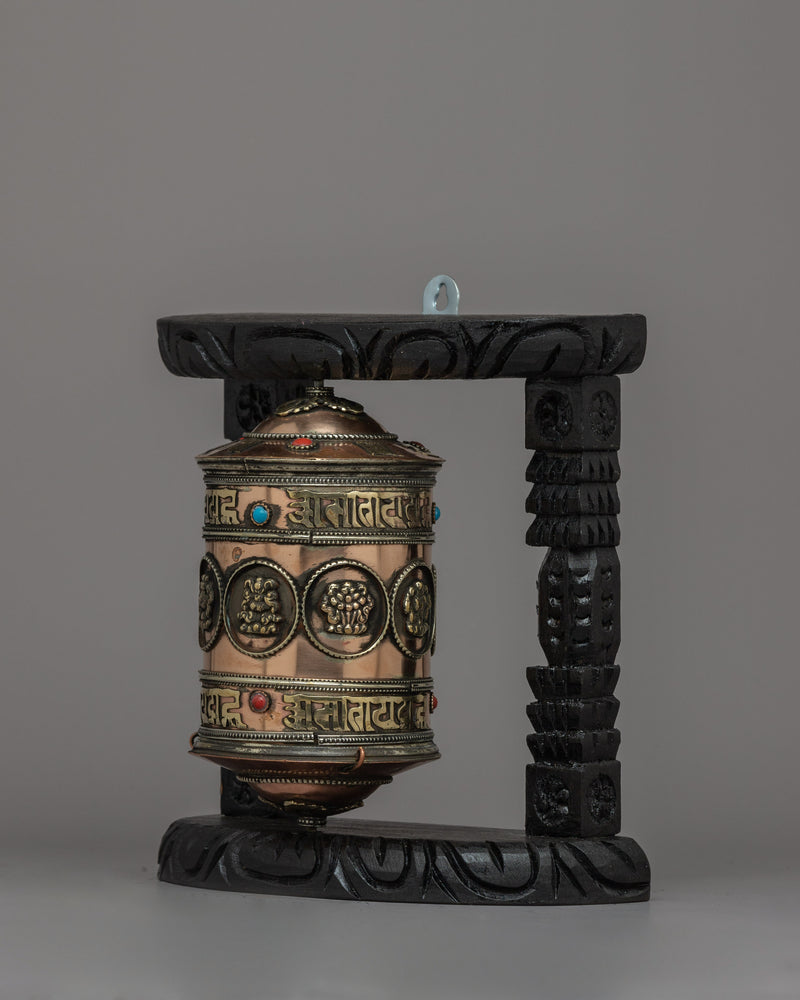 Authentic Tibetan Prayer Wheel | Harnessing the Power of Mantras and Prayers