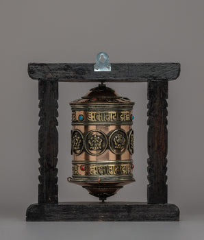 Authentic Tibetan Prayer Wheel 