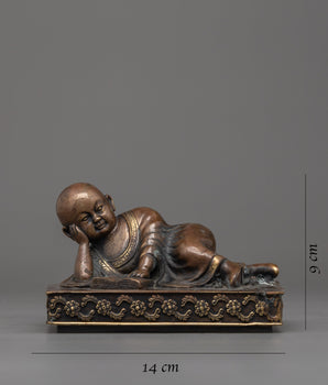 Handcrafted Monk Statue | Embodying Devotion and Meditation