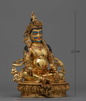 Dzambhala Fortune Deity Statue | Symbol of Wealth and Prosperity
