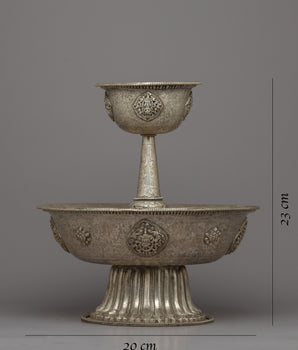 Copper Serkyem Set |  Sacred Buddhist Rituals