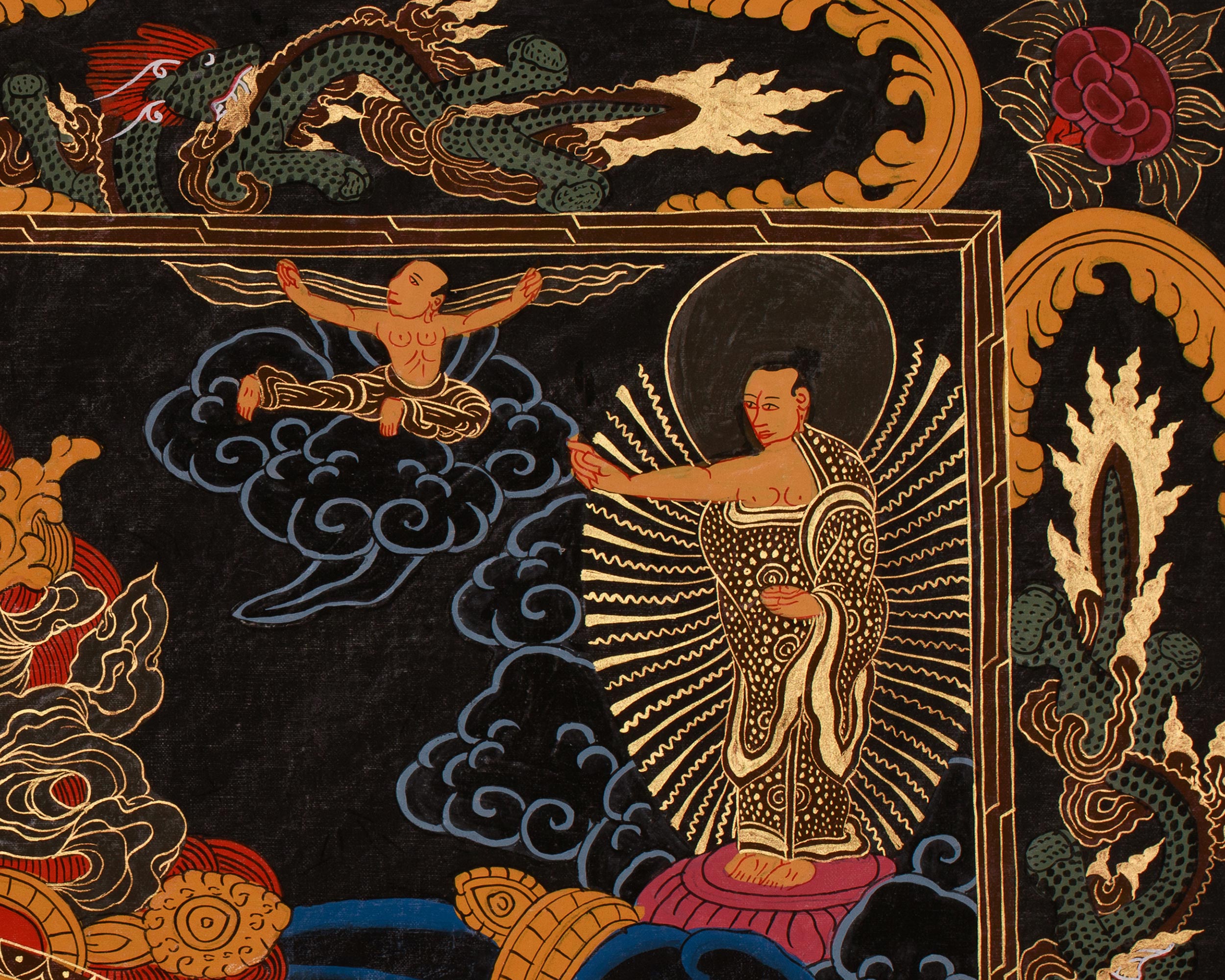 Himalayan Wheel of Life Thangka | A Visual Journey Through Karma, Rebirth, and Liberation