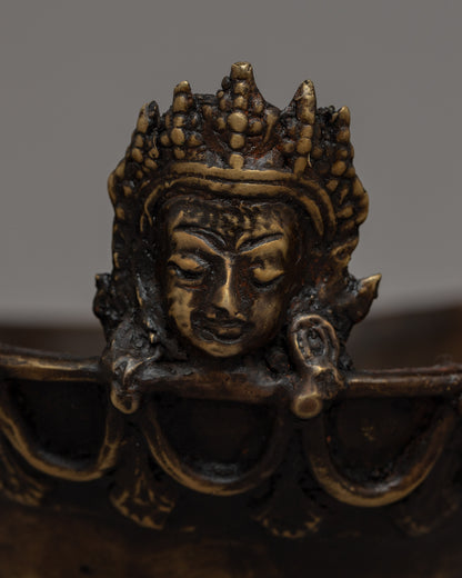 Kapala Tibet Bowl | Tibetan Ritual Bowl with Deep Cultural Significance