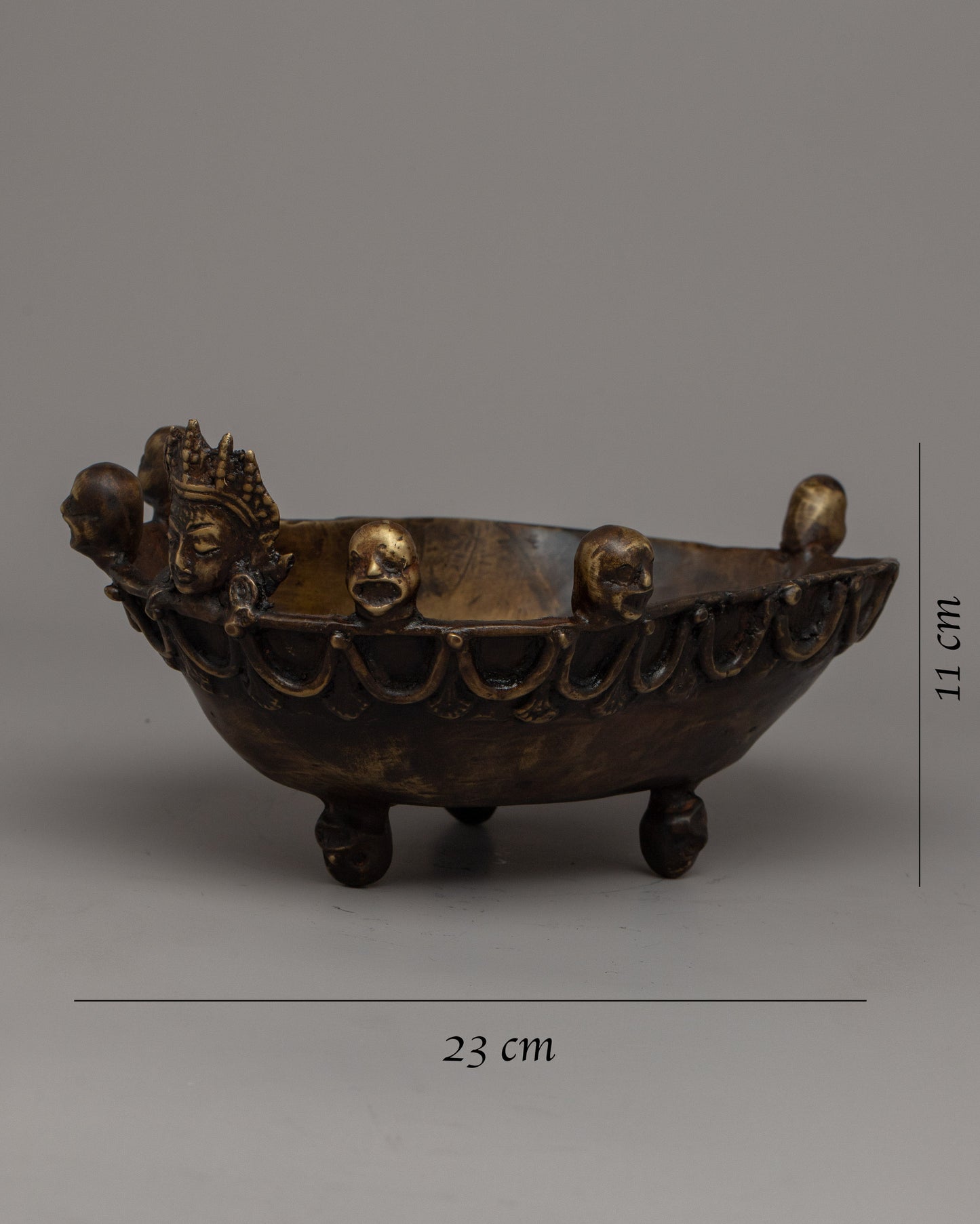 Kapala Tibet Bowl | Tibetan Ritual Bowl with Deep Cultural Significance