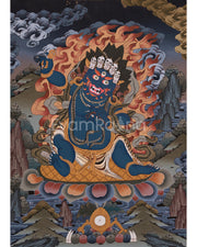 Tibetan Bodhisattva Vajrapani | Symbol of Strength, Protection, and Spiritual Power