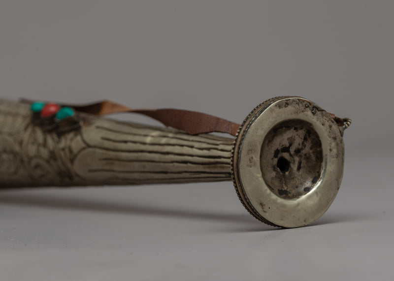 Kangling Trumpet Horn | Artisan Crafted for Spiritual Ceremonies