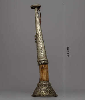 Kangling Trumpet Horn | Artisan Crafted for Spiritual Ceremonies