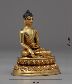 Discover the Compact Shakyamuni Buddha Statue | A Tiny Portal to Serenity