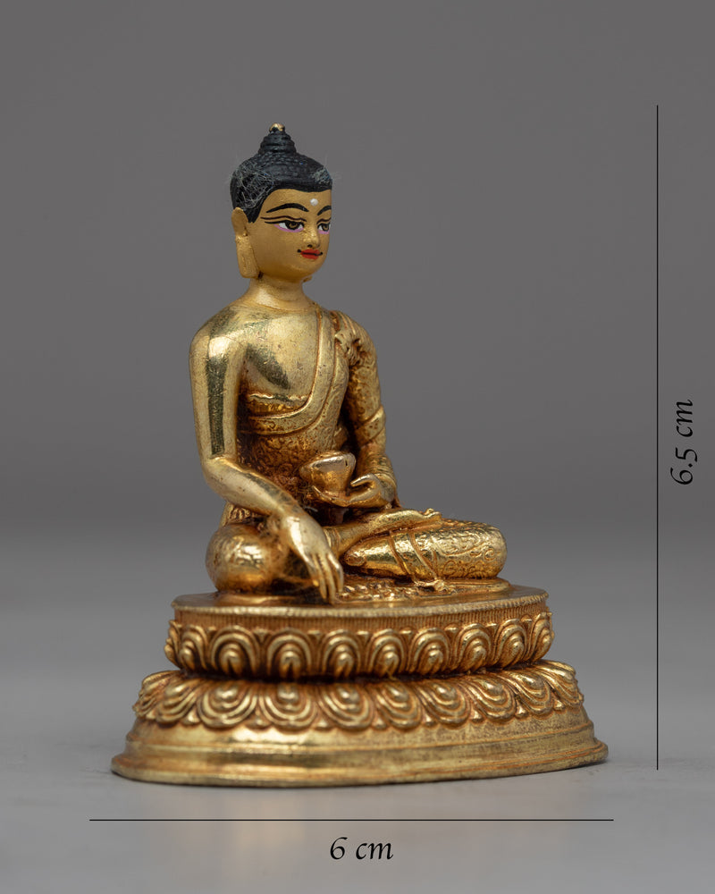 Discover the Compact Shakyamuni Buddha Statue | A Tiny Portal to Serenity