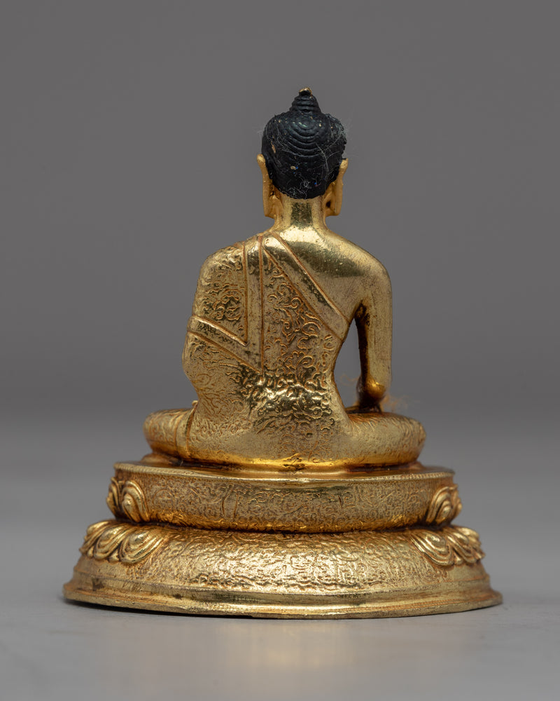 Discover the Compact Shakyamuni Buddha Statue | A Tiny Portal to Serenity