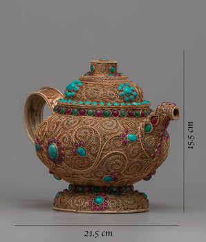 The Tibetan Tea Pot | Dive into Himalayan Brewing Traditions