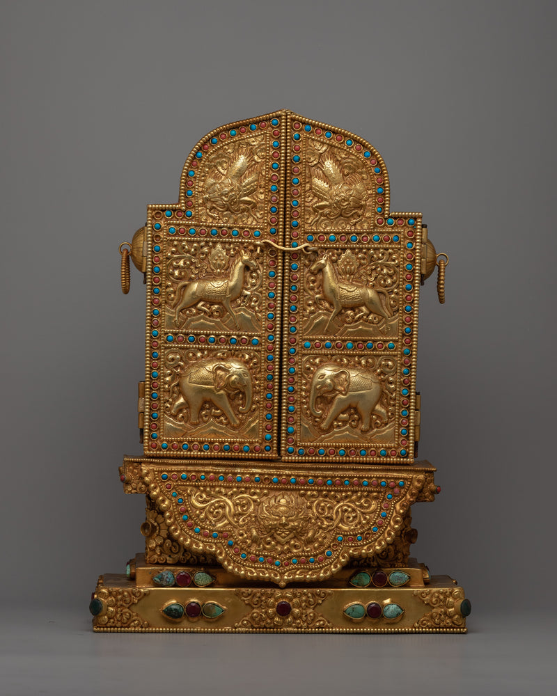 Tibetan Ghau Prayer Box