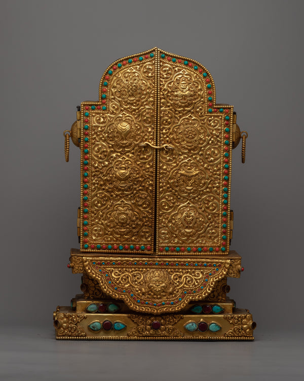 Large Gau Tibetan Buddhist Prayer Box