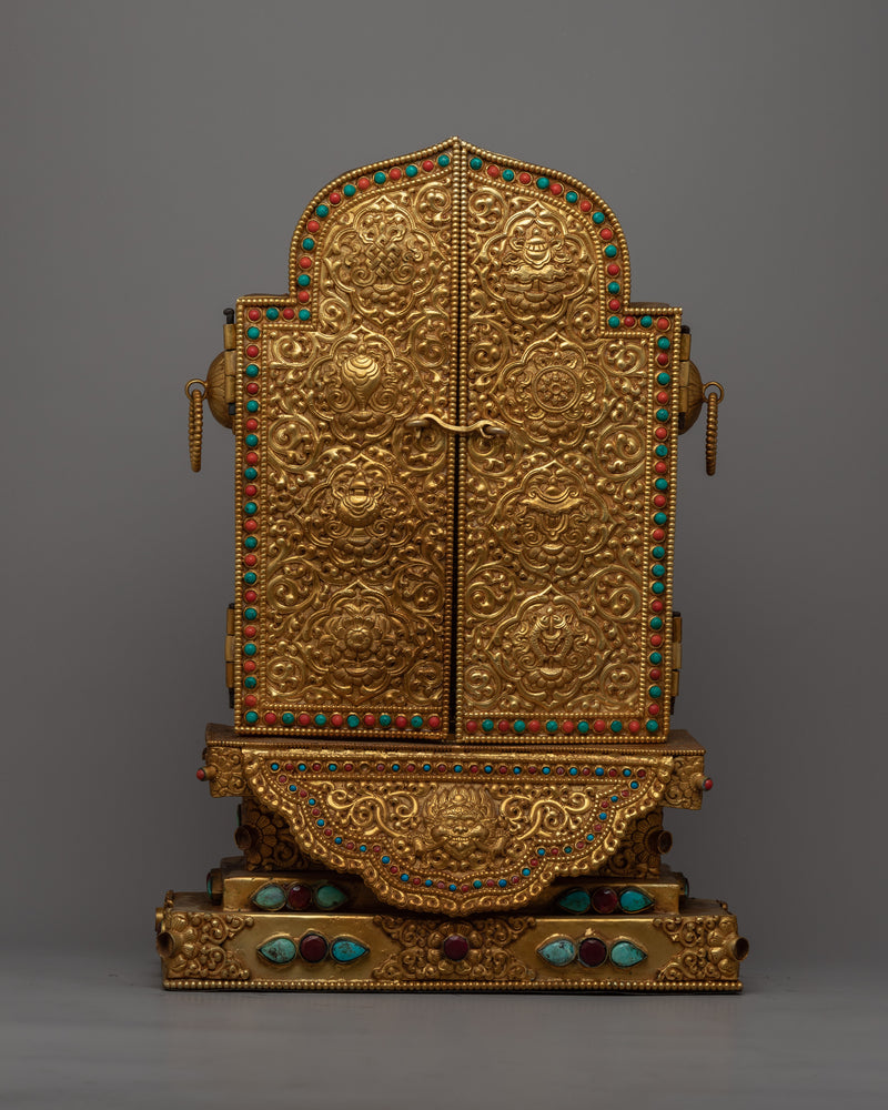 Large Gau Tibetan Buddhist Prayer Box