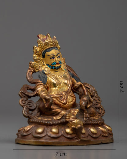 Wealth Dzambhala Statue |  Serene Statue for Economic Prosperity