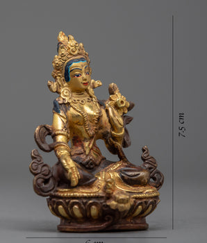 Green Tara Altar Statue | Bringing Compassion to Your Space