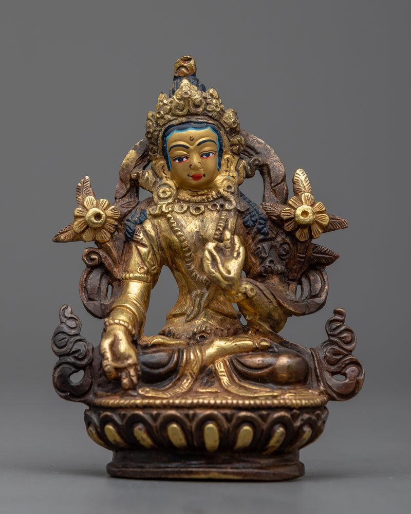 8cm "White Tara Statue